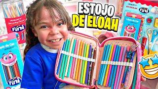 ORGANIZANDO O ESTOJO DE ELOAH DA ESCOLA ! Dia a Dia com Amanda