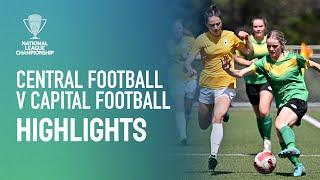 Central Football v Capital Football | Highlights | National League Championship
