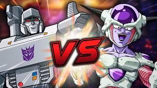 Frieza VS Megatron 3D Animated FIGHT! (Dragon Ball Z vs Transformers One)