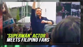 'Superman' in PH: David Corenswet meets Filipino fans | ABS-CBN News