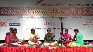 S.Saketharaman l Carnatic Vocal  l Global Heritage Music Fest 2017 l Web Streaming