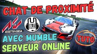 Mod Chat de proximité avec Mumble sur Assetto Corsa Modé sur PC