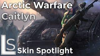 Arctic Warfare Caitlyn - Skin Spotlight - Collection - League of Legends - Patch