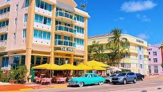 Miami South Beach 2024 Walking Tour in 4K - Miami Beach, Florida