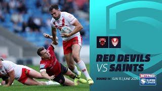 Highlights | Salford Red Devils v St Helens | 2025 Betfred Super League | Round 14