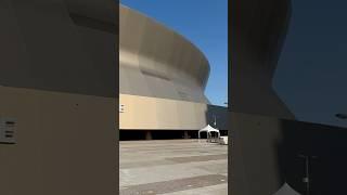 The Louisiana SuperDome in New Orleans is the site of the 2025 NFL SuperBowl and home of the Saints