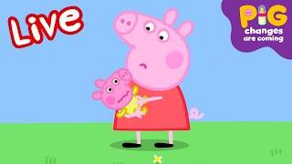 Peppa Pig BABY Episodes LIVE  The Cutest Babies in Peppa Pig! ⭐️ Kids Cartoons
