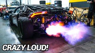 WE MADE THE LOUDEST LAMBORGHINI IN THE WORLD!!! (TWIN TURBO 1200HP!)