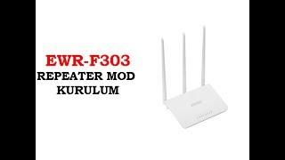 EVEREST EWR-F303 REPEATER(KABLOSUZ) MODU KURULUMU