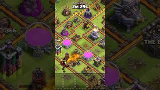 Clash of Clans war on a base by dragons . #gaming #trendinggames #gametrend #socialgames