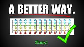 How to Memorize Fretboard (STOP using shapes and patterns!)