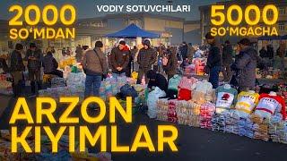 2000soʻmdan boshlab arzon narxlarda kiyimlar bunaqasini aniq koʻrmagansiz