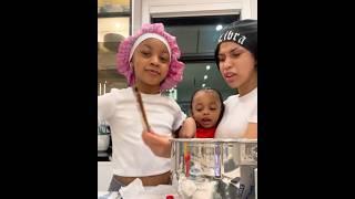 Cardi B Can't Believe Kulture Started Eating The Chocolate Ingredients! 