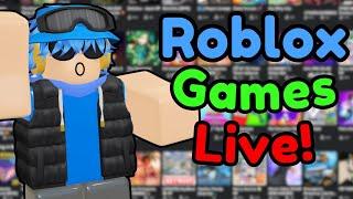  Playing Your Favorite Roblox Games Live! 