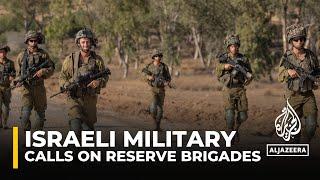 Israeli army drafting reservists for war in Lebanon