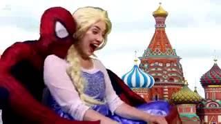 Spiderman & Frozen Elsa Help Pink Spidergirl Mermaid in Toilet! w_ Maleficent, Joker Harley Quinn _)