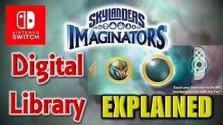 Nintendo Switch - Skylanders Imaginators: Digital Library - How it Works!