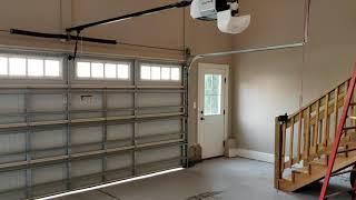 High lift garage door install Raleigh