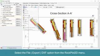 (RTE 2.5) Exporting Cross-Sections to DXF