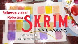 Followup: Retesting Skrim Watercolors! Better or worse?!