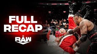 Full Raw highlights: Dec. 23, 2024