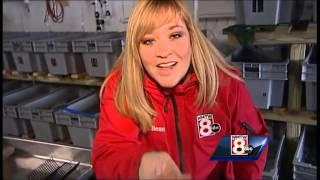 OUTTAKE: Morgan Sturdivant swallows live elver