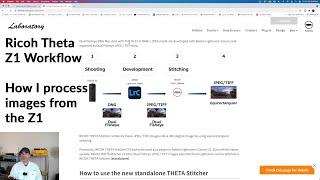 My Theta Z1 Workflow - Part of my course on the Theta Z1 360 degree camera.