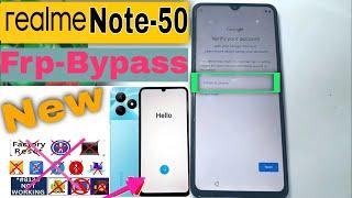 Realme note 50 Frp Bypass Latest  | Realme Note 50 (Rmx3834) Google Account Remove New 2024