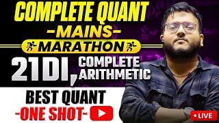 Mains Quant Marathon for Bank Exams | Complete Quant Marathon Mains | Quant One Shot | Harshal Sir