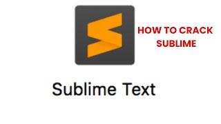 how to crack sublime text 3 windows lifetime activation key