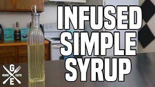 The EASIEST Way To Make A Simple Syrup | GoodEats420.com