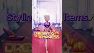 STYLING UGLY ITEMS in DRESS TO IMPRESS! #dresstoimpress #dti #roblox #robloxedit