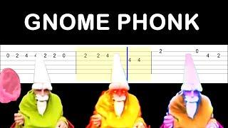 Gnome Phonk (Easy Guitar Tabs Tutorial)