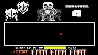 Let's show Undertale mod Endless Sans Funtime part 1