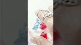 4 sounds in 5 seconds with amazing crystals  #shorts ASMR Lofi triggers for you