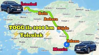 Elektrikli Araba Uzun Yol 1000 Km  Elektrikli araç uzun yol zorlukları 