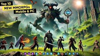 Top 10 New MMORPG Games on Android & iOS 2024