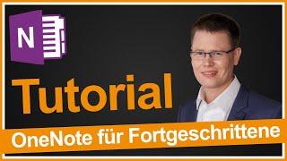 OneNote Tutorial für Fortgeschrittene