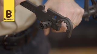 Quick Tip: How to Change a muzzle device on an AR style rifle.