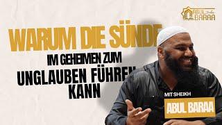 Warum die Sünden im Geheimen (P**filme)  zum Unglauben führen können