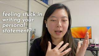 Questions to help yourself get out of that writing rut! | University Personal Statement