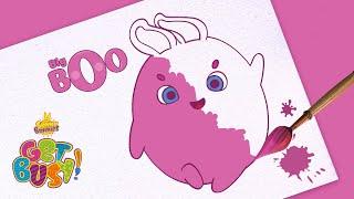 SUNNY BUNNIES | Drawing Big Boo 4 | GET BUSY COMPILATION | Arts & Crafts | Cartoons for Kids