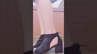 ASMR high heel stomping