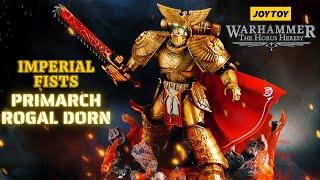 Unbox joytoy Imperial Fists Primarch Rogal Dorn Warhammer Horus Heresy