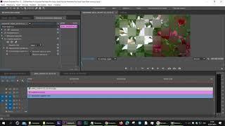 Эффекты Размытие по Гауссу и Сложное Размытие  Premiere Pro