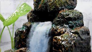 Amazing Biggest Indoor Tabletop Waterfall Fountain | How to Make Beautiful Biggest Water Fountains