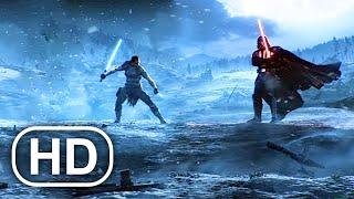 STAR WARS Darth Vader Kills Starkiller Fight Scene Cinematic 4K ULTRA HD - Force Unleashed Series