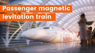 Passenger magnetic levitation train | MagRail by Nevomo