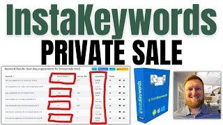 Instakeywords Private Sale Only for LearnWire (Hurry!)