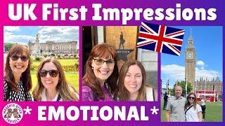 *EMOTIONAL* 1st Time in the UK – American's First Impressions of England  #anglophile